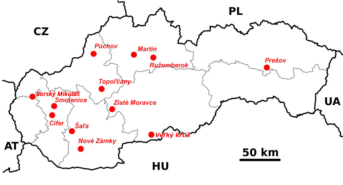 Predajné miesta podhrabových dosiek LUKABETON