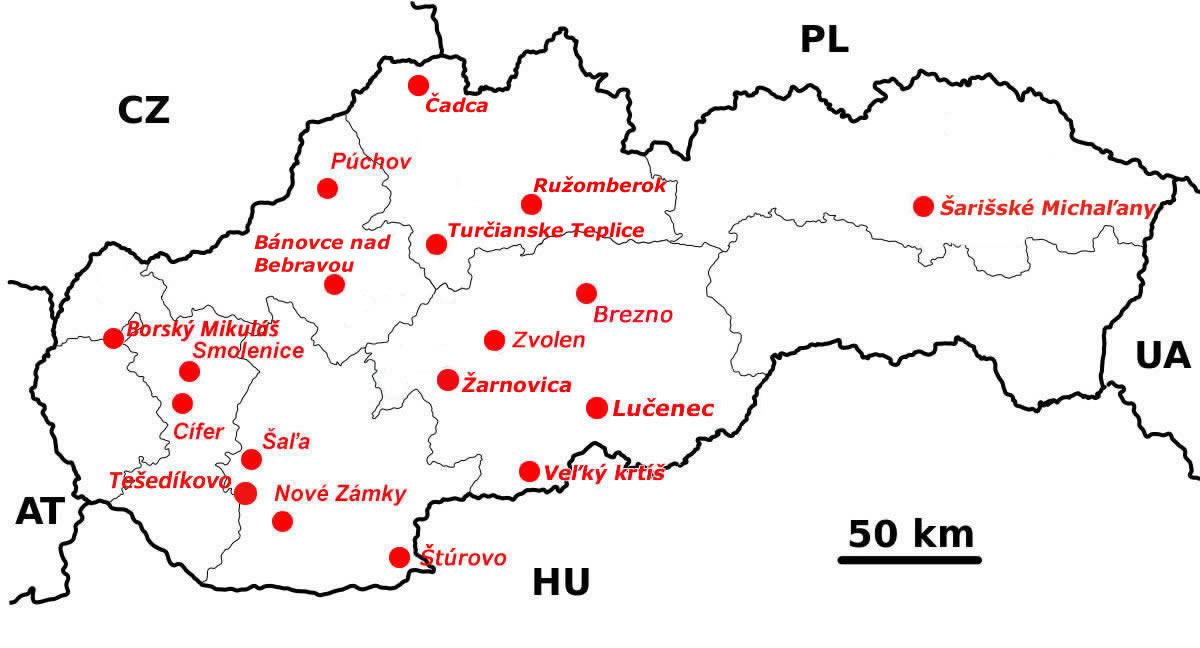 Predajné miesta podhrabových dosiek LUKABETON